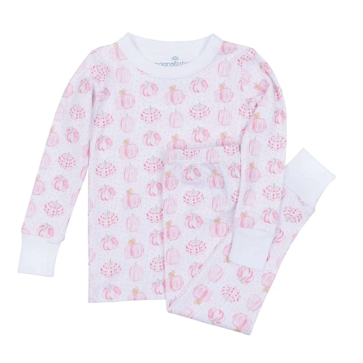 Precious Pumpkins Toddler Long Pajamas - Pink