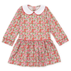 Lillian Girls' Dress - Floral Noel