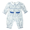 Log Cabin Girl's Romper