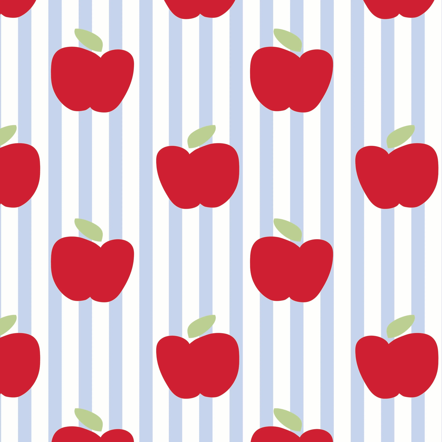 Walker Boys' Short Set - Schoolhouse Apples Blue