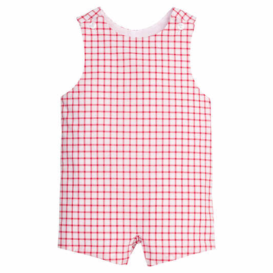 Vintage John John - Red Windowpane