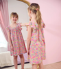 Groovy Flowers Flutter Puff Dress