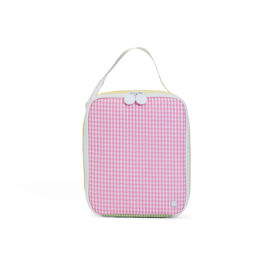Lunch Box Insulated Lunch Bag - Patch Pink