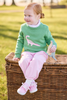 Intarsia Sweater - Pink Dinosaur