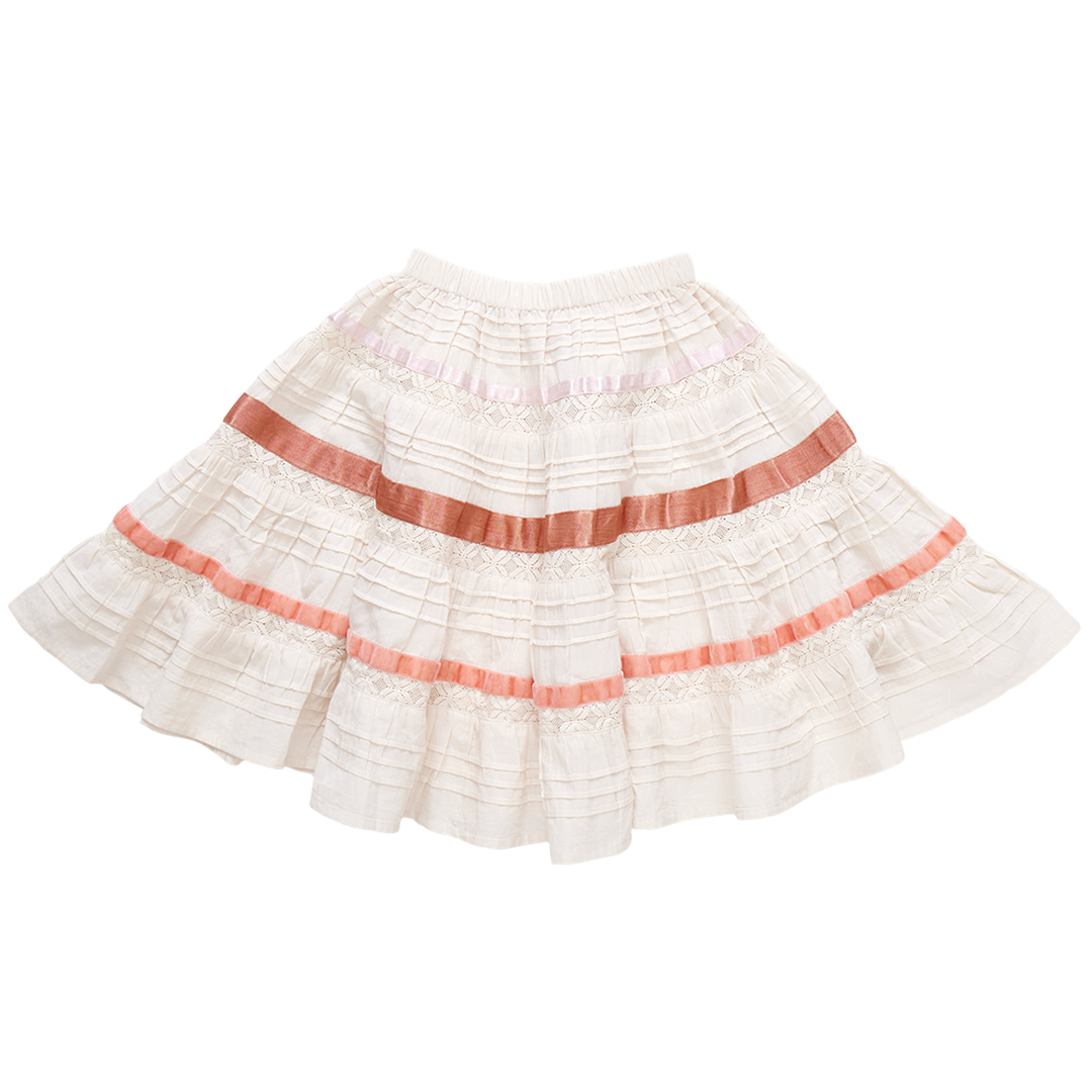 Girls' Lorin Skirt-Antique White