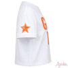 Shimmer Applique Game Day Boxy Orange