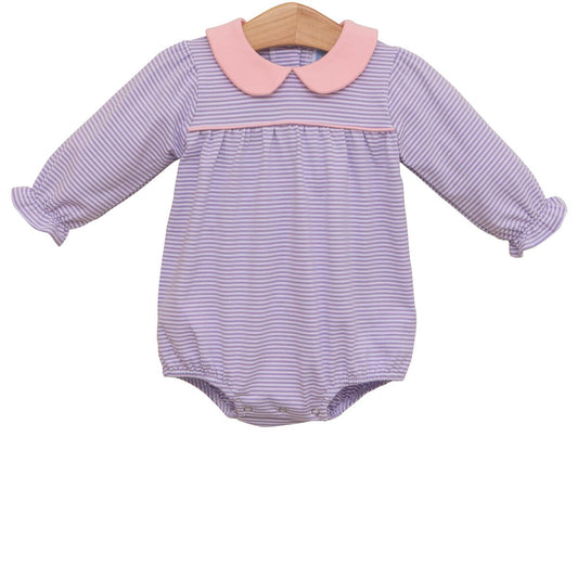 Katherine Bubble - Lavender Stripe/Light Pink