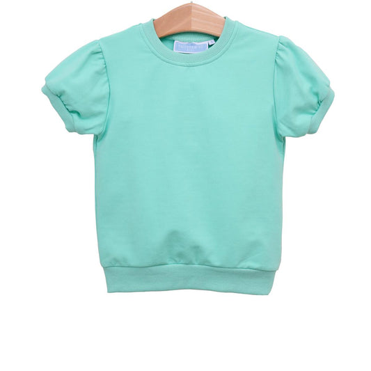 Landry Puff Sleeve - Mint