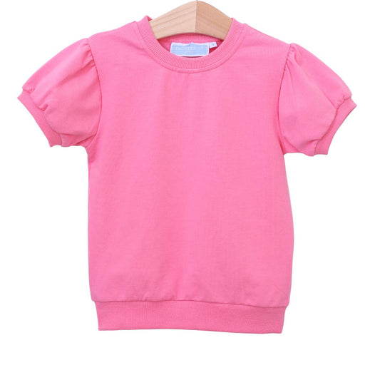 Landry Puff Sleeve - Pink