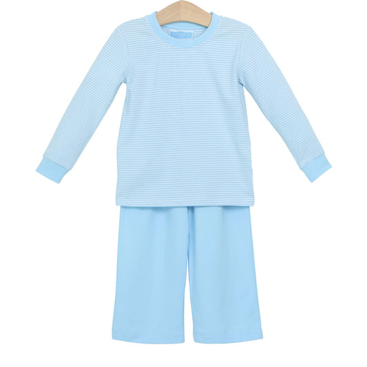 Miller Pants Set - Light Blue Stripe