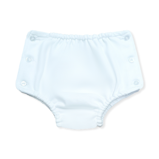 Darling Diaper Cover - Park White