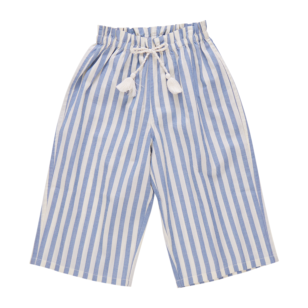 Girls Theodore Pant - Blue Stripe