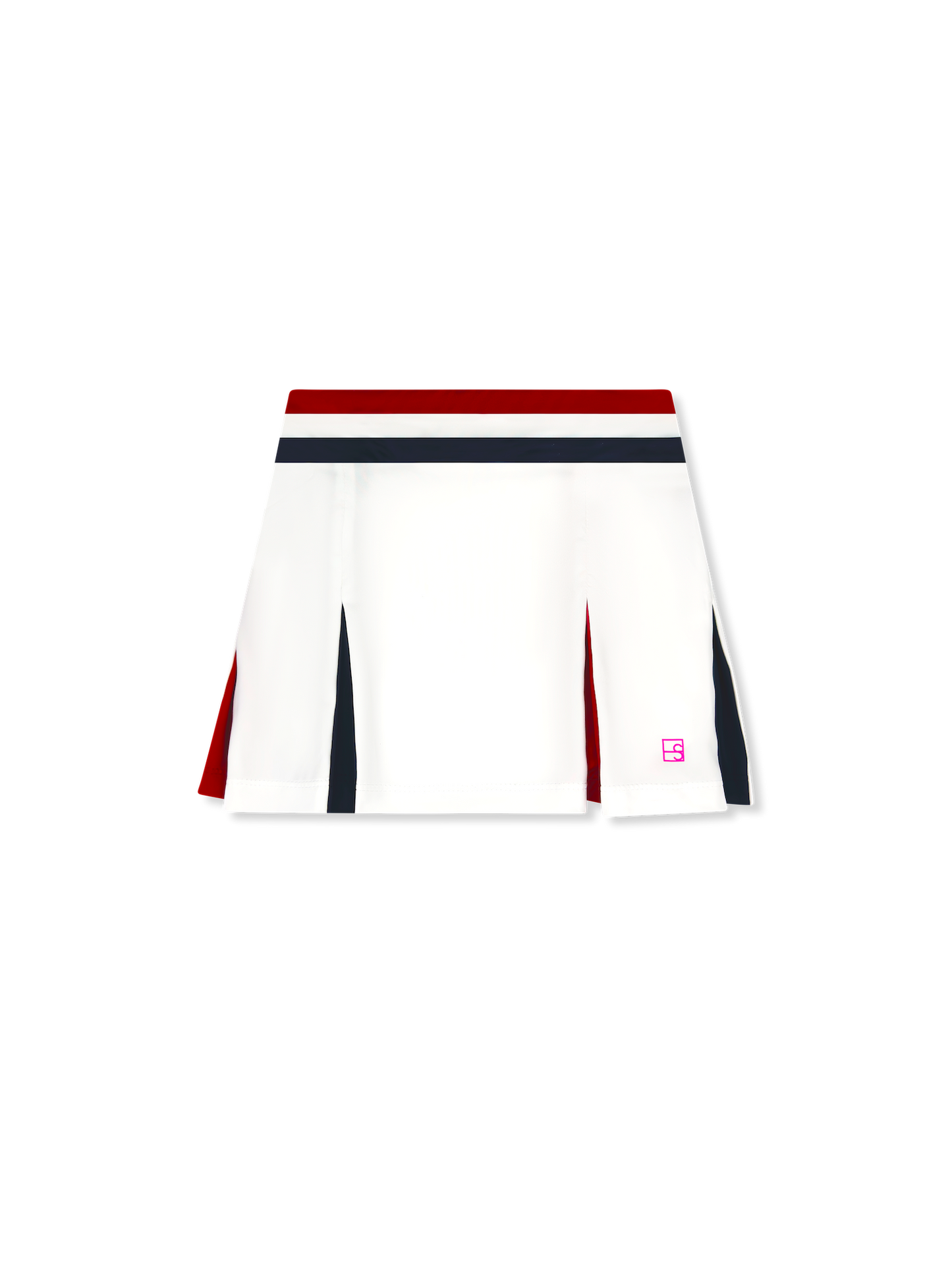 Courtney Skort - Pure Coconut, Candy Apple Red, Nantucket Navy