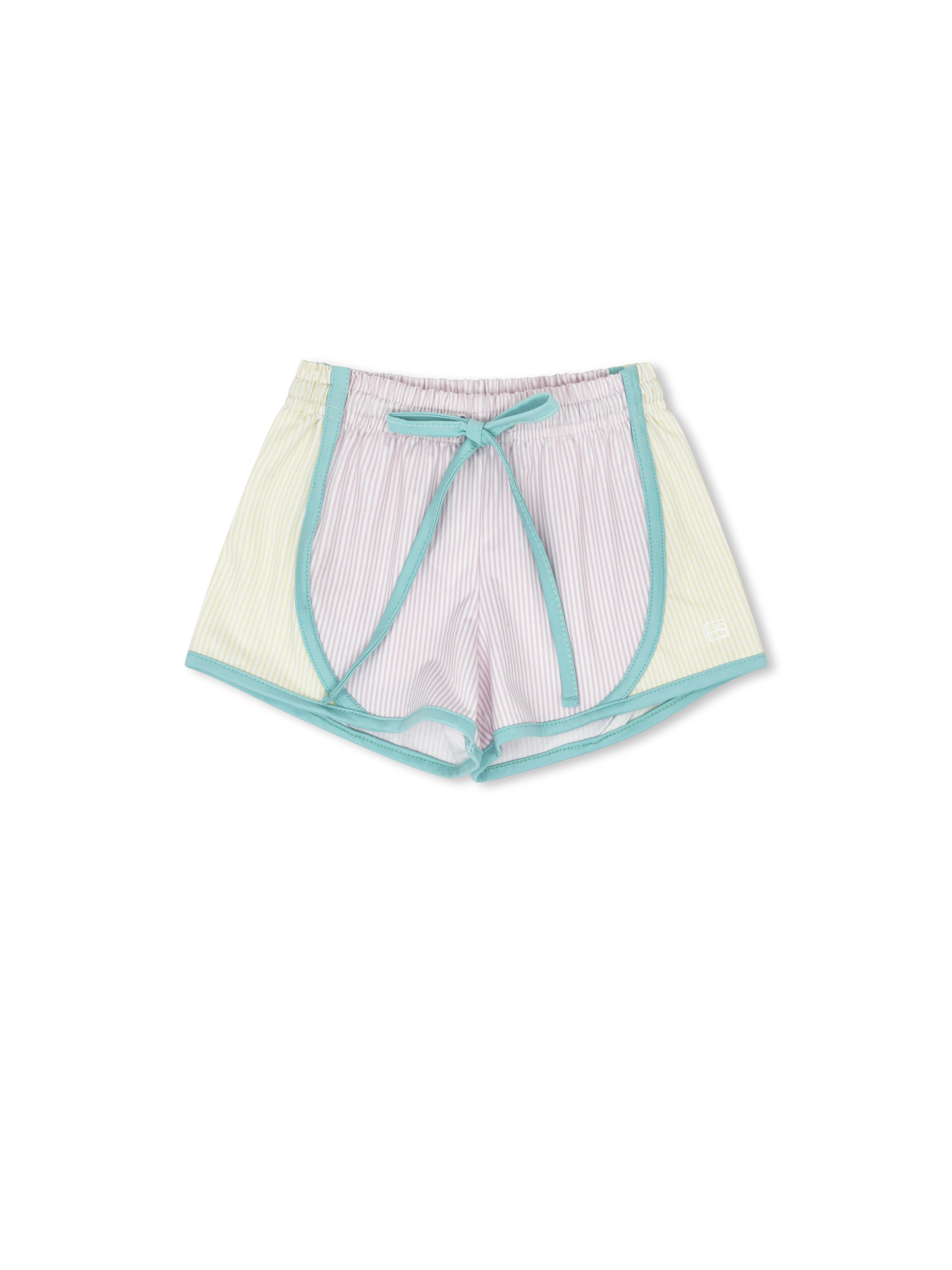 Elise Short - Cotton Candy Pink, Sunshine Yellow, Totally Turquoise