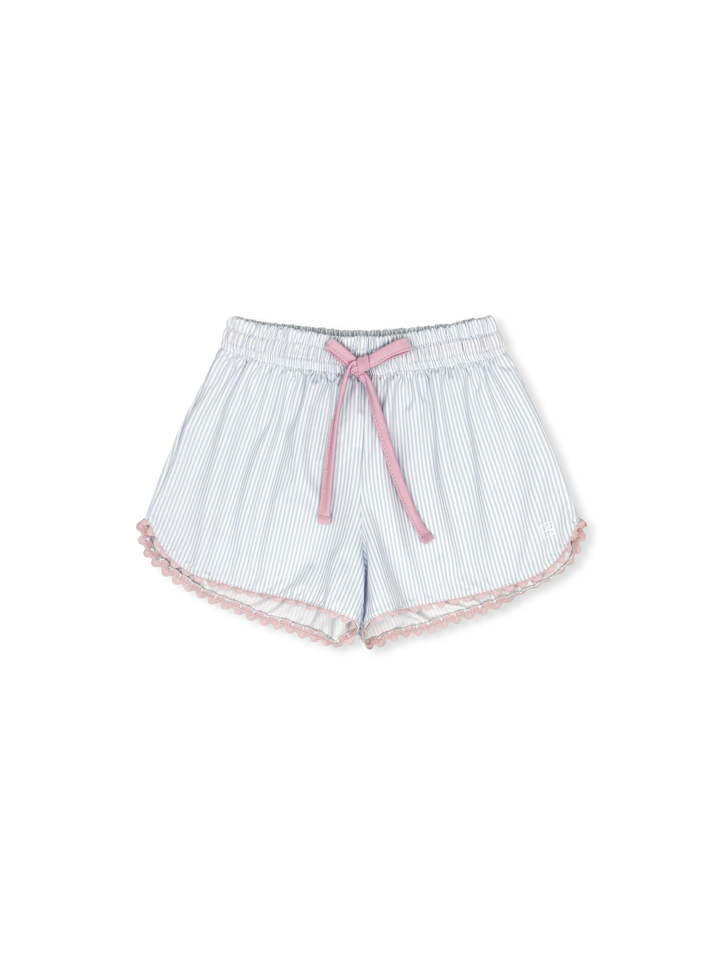 Emily Short - Cotton Candy Blue Ministripe, Cotton Candy Pink