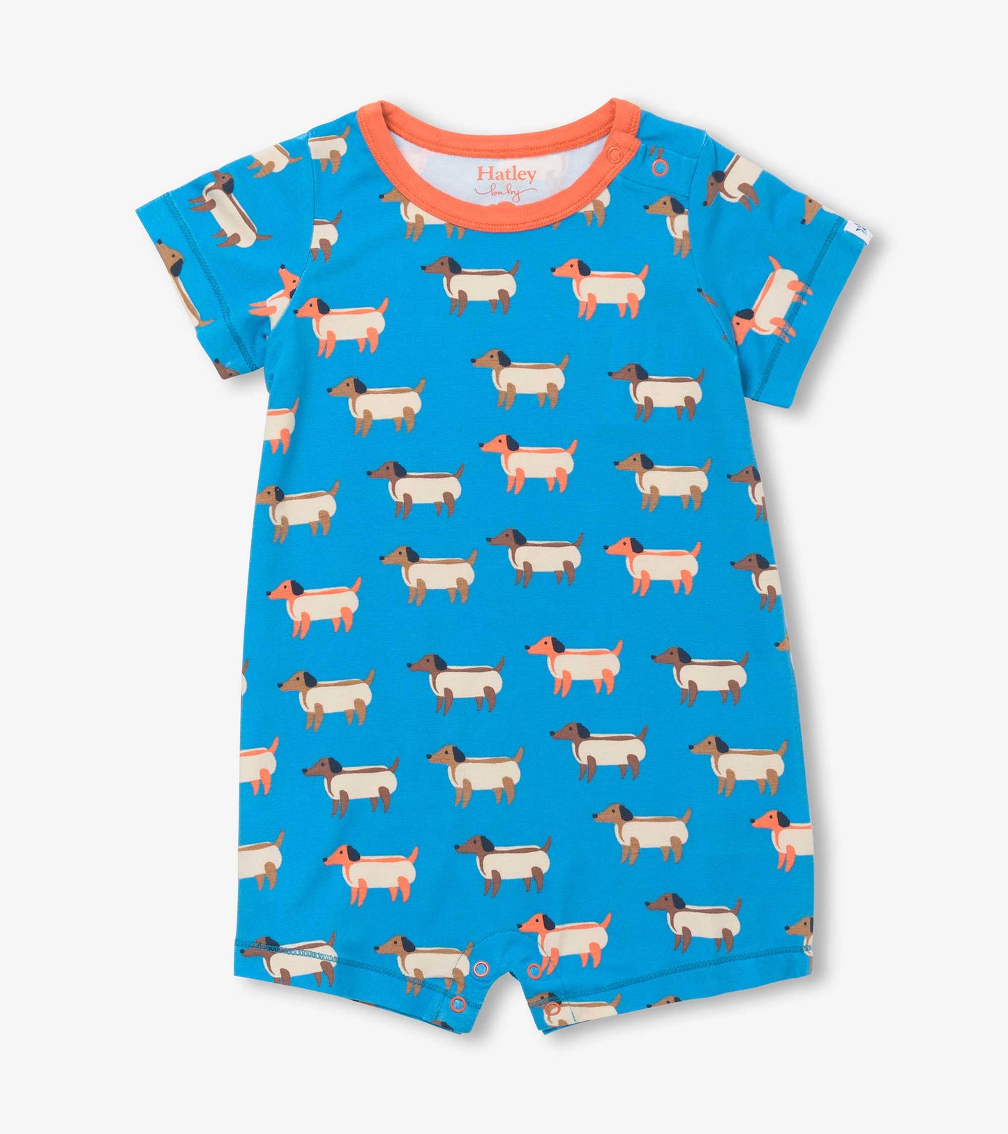 Hot Dogs Bamboo Romper