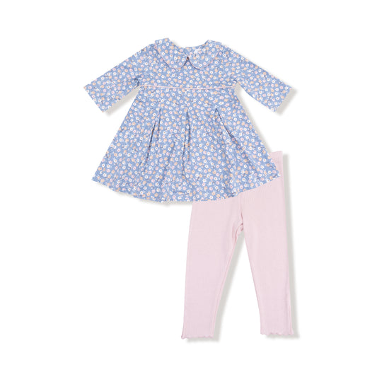 Country Calico - Box Pleat Dress