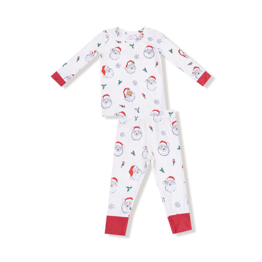 Vintage Santas - Long Sleeve Loungewear Set