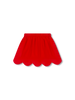 Susie Scallop Skirt - High Point Red Corduroy
