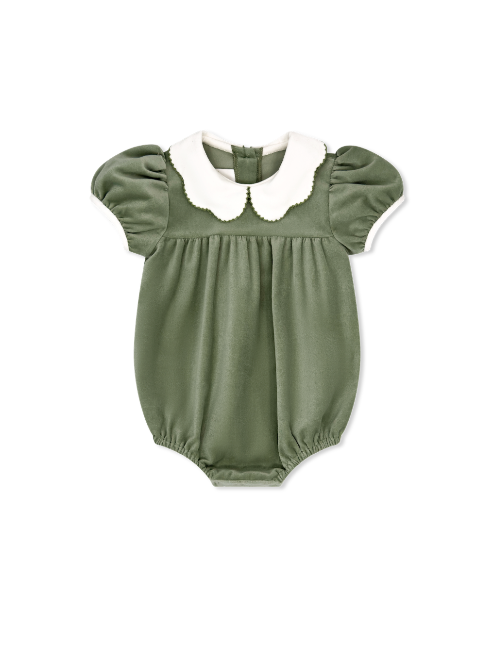 Special Moments Bubble - Leyland Green Velvet