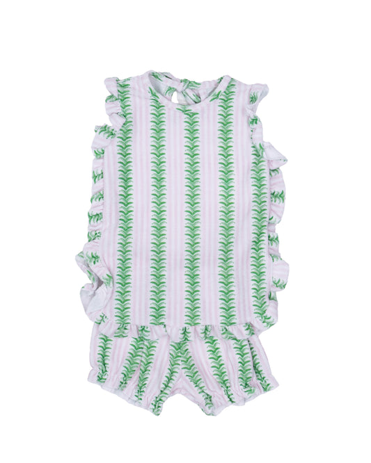 Nancy 2-Piece - Cabana Banana Terry Cloth