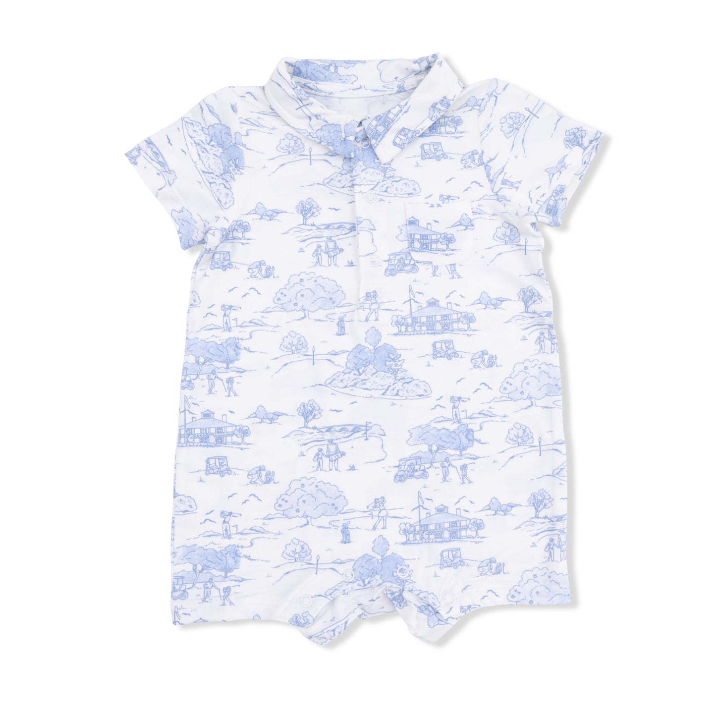 Gold Toile - Polo Shortie