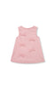Bow Front Shift Dress - Pink