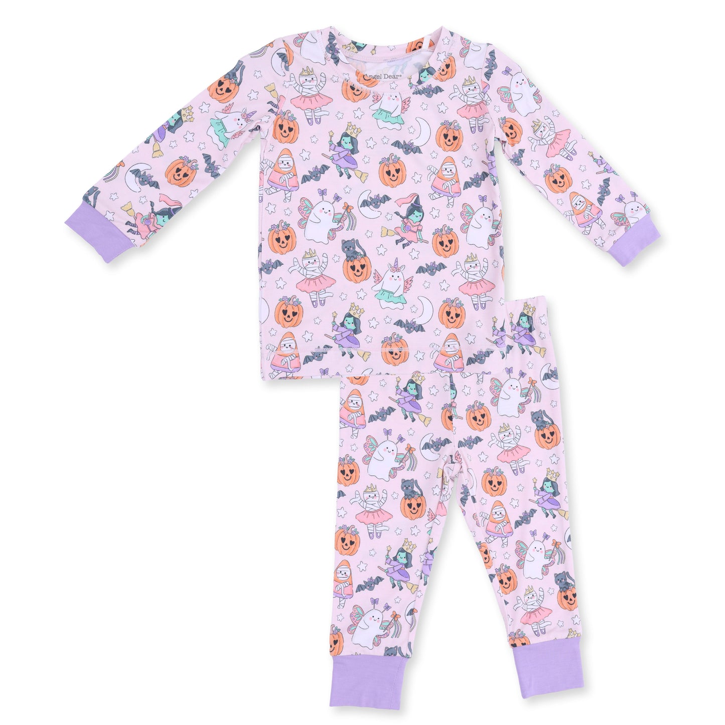Halloween Monster Dress - Long Sleeve Loungewear Set