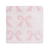 Chenille - Blush Bow Blanket