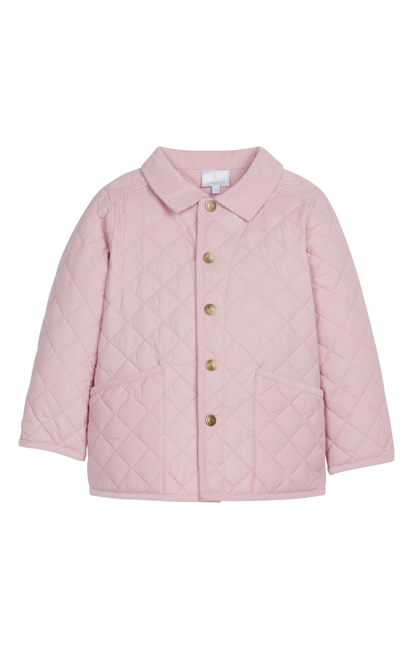 Classic Quilted Jacket - Light Pink