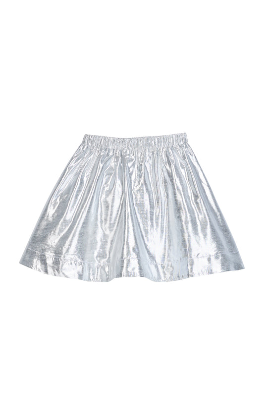 Circle Skort - Silver