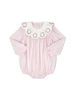 Chloe Bubble - Blessings Pink Batiste - Wreaths