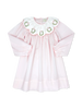 Chloe Dress - Blessings Pink Batiste - Wreath