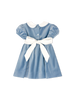 Elenor Dress - Beaufort Blue Velvet