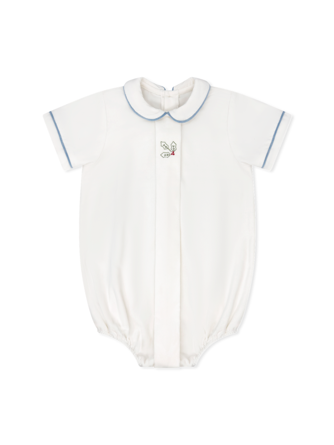 Palmer Bubble - Winter White Velvet - Holly