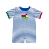 Construction Straight Bubble - Royal Blue Tiny Stripe Knit