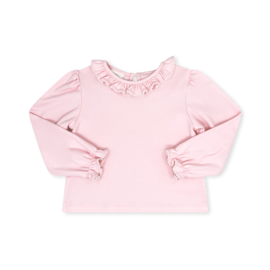 Bella Blouse Long Sleeve - Pink