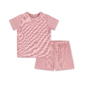 Sibley Short Set - Redford Red Windowpane